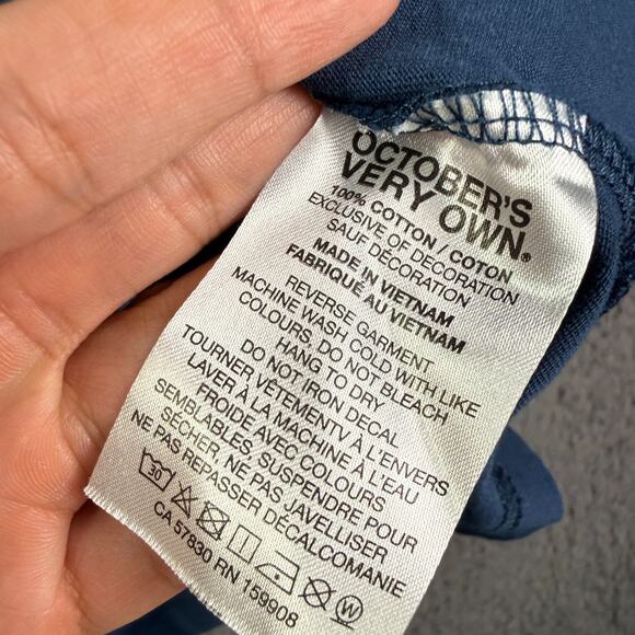 OVO NFL Seattle Seahawks Shirt Mens XS X-Small Blue Graphic Tee Short Sleeve - Picture 5 of 10